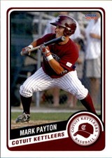 2013 Cotuit Kettleers Choice #20 Mark Payton Chicago Illinois IL Baseball Card
