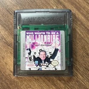 Who Wants To Be A Millionaire 2nd Ed. - GameBoy Color [Nintendo, 2000] *TESTED* - Picture 1 of 1