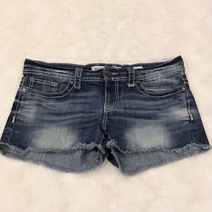 BKE 32 (13/14) Payton Women’s Denim Jeans Shorts Cutoffs Embroidered ABK626 - Picture 1 of 13