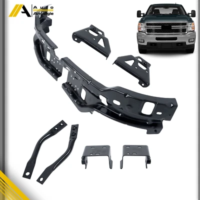 Juego de 8 soportes de parachoques delantero para Chevrolet Silverado 2500HD 3500HD 2011-2014 Foto 1 de 4