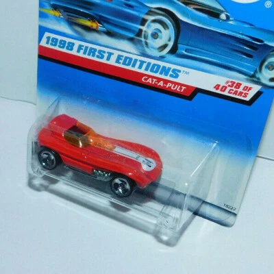 MOC 1998 FIRST EDITIONS HOT WHEELS CAT-A-PULT - Image 1 of 3