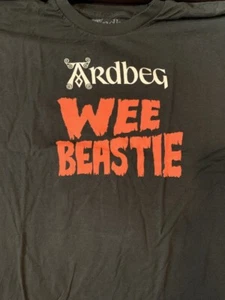 ARDBEG SCOTCH WHISKY WEE BEASTIE T-SHIRT GRÖSSE MEDIUM (M) UNMÖGLICH BRANDNEU - Bild 1 von 9