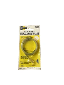VTG Stanley Tape Measure Replacement Blade 1/2 in x 12FT 32-211 (B12Y) USA NOS - Picture 1 of 4