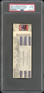 Kobe Bryant Scores 81 Points Game 1/22/2006 Lakers Full VIP Ticket PSA 8 LOW POP - Picture 1 of 1