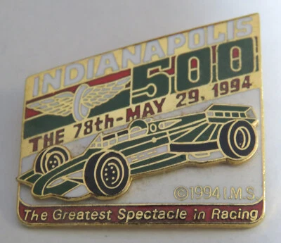 1994 Indianapolis 500 Car Mount Event Collector Lapel Pin Al Unser Team Penske - Image 1 of 3