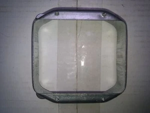 (50 piezas) Cubierta de caja eléctrica cuadrada de 4" Adaptador de anillo de barro de 2 dispositivos, elevado de 2" - Imagen 1 de 3