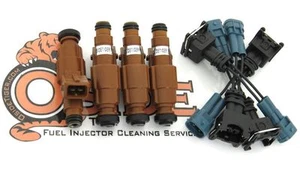 1996-1998 Toyota T100 Pickup 2.7L 3RZFE Fuel Injectors Best Upgrade 4-Hole Spray - Picture 1 of 2