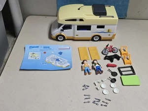 Playmobil 5928 RV Mobile Camper Vehicle Camping Set 2005 * 100% COMPLETE & CLEAN - Picture 1 of 10