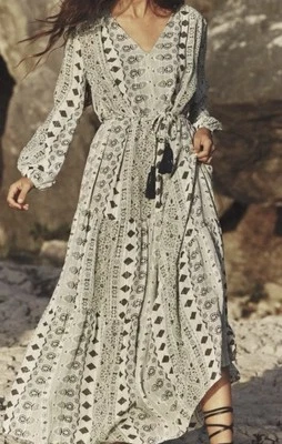 ZARA KLEID BOHO GR L NEU 5770/022 BLOGGER IBIZA - Bild 1 von 4