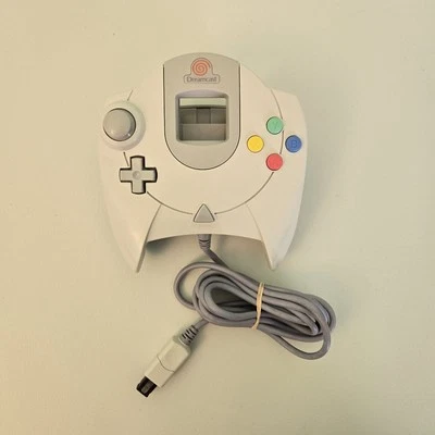 Mando Oficial Sega Dreamcast Blanco Gris HKT-7700 OEM Probado  Foto 1 de 4