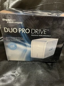SimpleTech Duo Pro Drive USB 2.0 eSATA Desktop External Hard Drive New Open Box - Picture 1 of 5