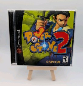 POWER STONE 2 [Sega Dreamcast, 2000, CAPCOM] COMPLETE w/Manual + REG CARD, MINT