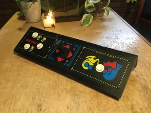 Original Pac Man Midway CONTROL PANEL Vintage Arcade GAME PART 1980s, Complete! - Picture 1 of 9