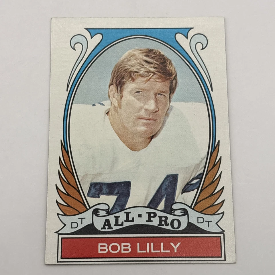 1972 Topps #280 Bob Lilly All Pro Dallas Cowboy HOF - Image 1 of 4