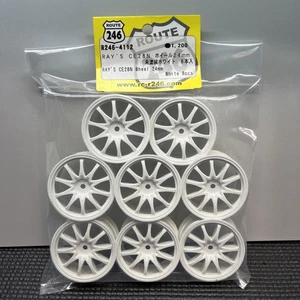 Route 246 Set Of 8 24mm Rays CE28N Wheels Kyosho HPI Yokomo Tamiya Touring RC - Picture 1 of 4