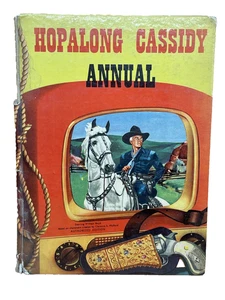 Hopalong Cassidy Annual | 1950 Vintage Western Cowboy Stories | Hardback - Picture 1 of 13