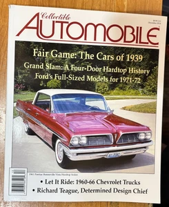 Collectible Automobile Magazine December 2014 - Cars of 1939;1960-66 Chevy Truck - Picture 1 of 2