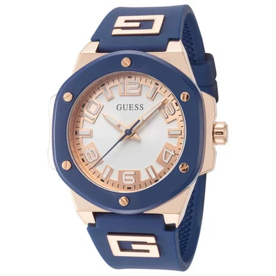 Guess  G Hype 38mm Quartz Rose Gold/ Blue Woman's Watch GW0555L4 - Image 1 of 4