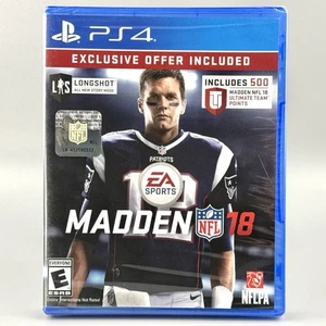 Madden NFL 18 (Sony PlayStation 4, PS4, 2017) Brand New Factory Sealed - Picture 1 of 7