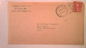 EXTREME AD COVER: 1919 RAY & CO GROCERS PROVIDENCE RI - Bild 1 von 1