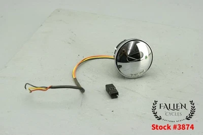 Harley Softail 2003 conjunto de medidor de gasolina 75099-01 video cromado #3874 Foto 1 de 4