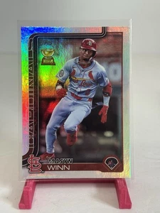 2025 Topps Masyn Winn Gold Cup Refractor #244 St. Louis Cardinals - Bild 1 von 2