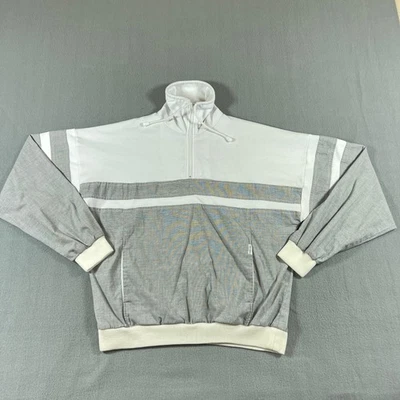 Suéter retro vintage Christian Dior para hombre grande media cremallera cuello alto Foto 1 de 4