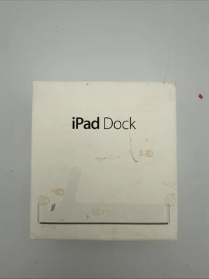 Base de carga genuina de 30 pines para Apple iPad - A1381 MC940ZM/A - Blanca - Nueva en caja Foto 1 de 4