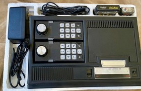 ColecoVision Console in Box w/Power Supply+RF/TV Switch+RF Cable+Lady Bug-Works