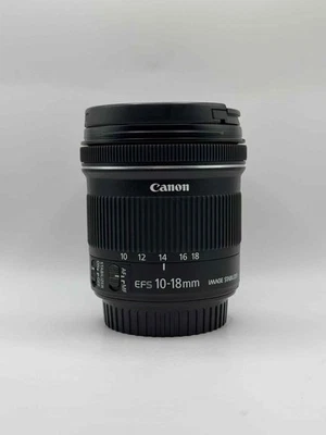 (MINT) Canon EF-S 10-18mm F/4.5-5.6 IS STM Lens - Black - Image 1 of 4