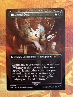 MTG Borderless Haunted One Secret Lair: PlayStation X The Last of Us Part I! - Image 1 of 2