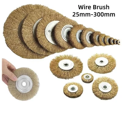 Drahtbürste Rundbürste Scheibenbürste Drahtbürsten Messingbürste Ø25 bis 300mm - Bild 1 von 4