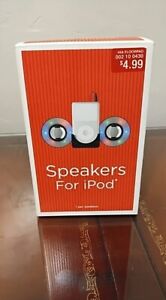Haut-parleur pour iPod Target Brands 2010 boîte ouverte testé pour fonctionner
