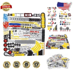 Complete Technic Accessory Pack for Building - Gears, Shock Absorbers & More - Picture 1 of 10