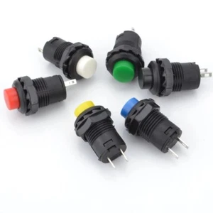 12mm Momentary / self-locking Push Button Switch Wonderful ON/OFF 3A 125V Car - Picture 1 of 11