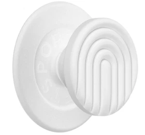 PopSockets Magnetyczny uchwyt do telefonu z magnetycznym adapterem MagSafe Pierścień w zestawie biały - Zdjęcie 1 z 4