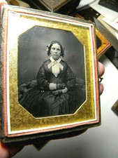1840's 1/6 Plate Daguerreotype - Superb Image Great Clarity