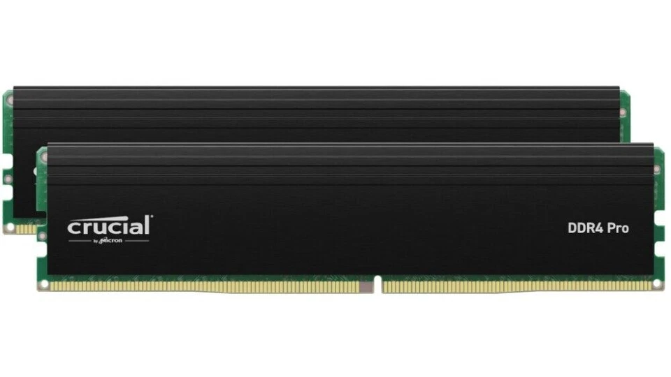 Crucial Pro 32GB DDR4-3200 UDIMM Memory - CP2K16G4DFRA32A