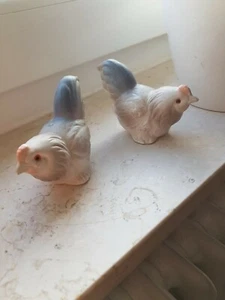 2 Gilde Vögel Deko Vogel Keramik,echte Handarbeit - Bild 1 von 6