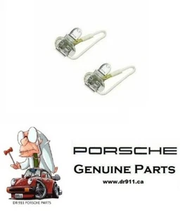 Porsche 911 968 930 944 Front Set of 2 Fog Light Bulb H3 Halogen 12V-55W - Picture 1 of 1