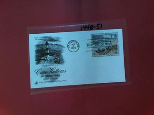U. S.Stamp FDC- 1448-51 - national parks -Art Craft-comb. shipping - Picture 1 of 1