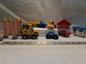 Mixed Wooden Cars And Accessories  - Picture 1 of 9