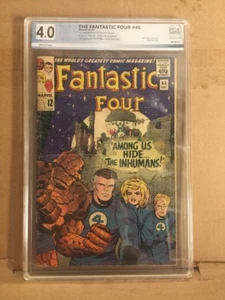 Fantastic Four #45 primera aplicación Inhumans grado 4.0 - Imagen 1 de 11