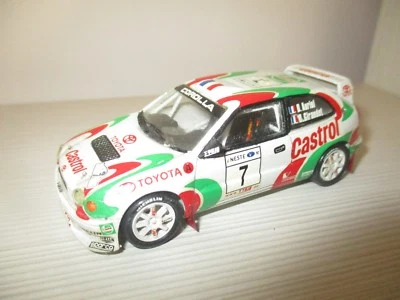 TOYOTA COROLLA RALLY N.7 PROVENCE MOULAGE -KIT MONTATO IN RESINA- 1:43  - Immagine 1 di 3