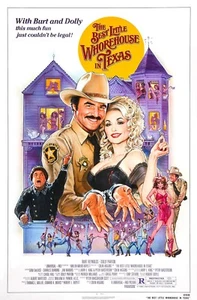 Best Little Whorehouse In Texas poster - 11 x 17 - Burt Reynolds, Dolly Parton - Picture 1 of 1