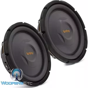 2 INFINITY REF-1200S 12" SHALLOW MOUNT 1000W SUBWOOFERS BASS TRUCK CAR SPEAKERS - Picture 1 of 4