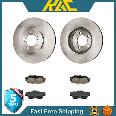 54009 598 Front Brake Rotors & Ceramic Pads for Ford Taurus 1996-1999 2001-2007 - Image 1 of 4