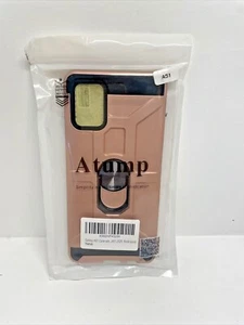 Atump Galaxy A51 phone case rose gold with ring holder  - Picture 1 of 3