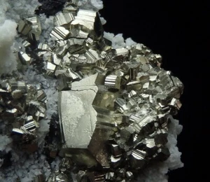 PYRITE lustrous crystals -- Bulgaria -- MADAN -- 9th September Mine /ph699 - Picture 1 of 12
