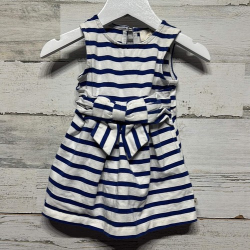 Vestito a righe blu bianco Kate Spade bambina taglia 12m condizioni gioco